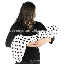 Serviette de bain à capuchon de style léopard tacheté blanc pour les garçons et les filles, peluche ultra douce et confortable pour bébé ou enfant en bas âge
